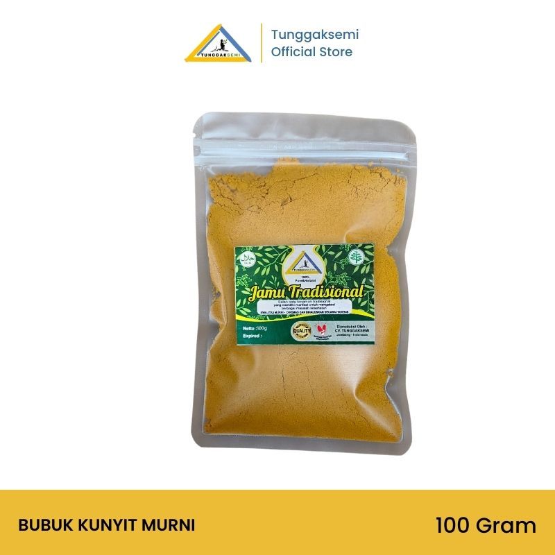 

TUNGGAKSEMI Bubuk Kunyit Murni 100 gram