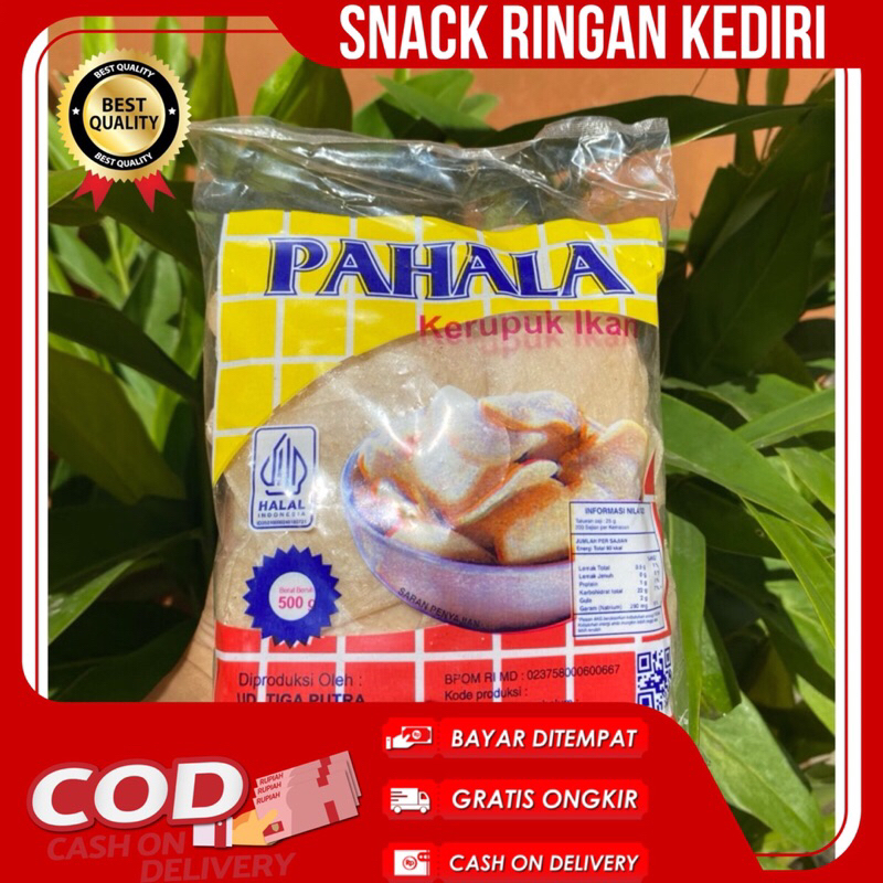 

Kerupuk Ikan Super Renyah gudih Pahala 500 Gram - Langsung Goreng