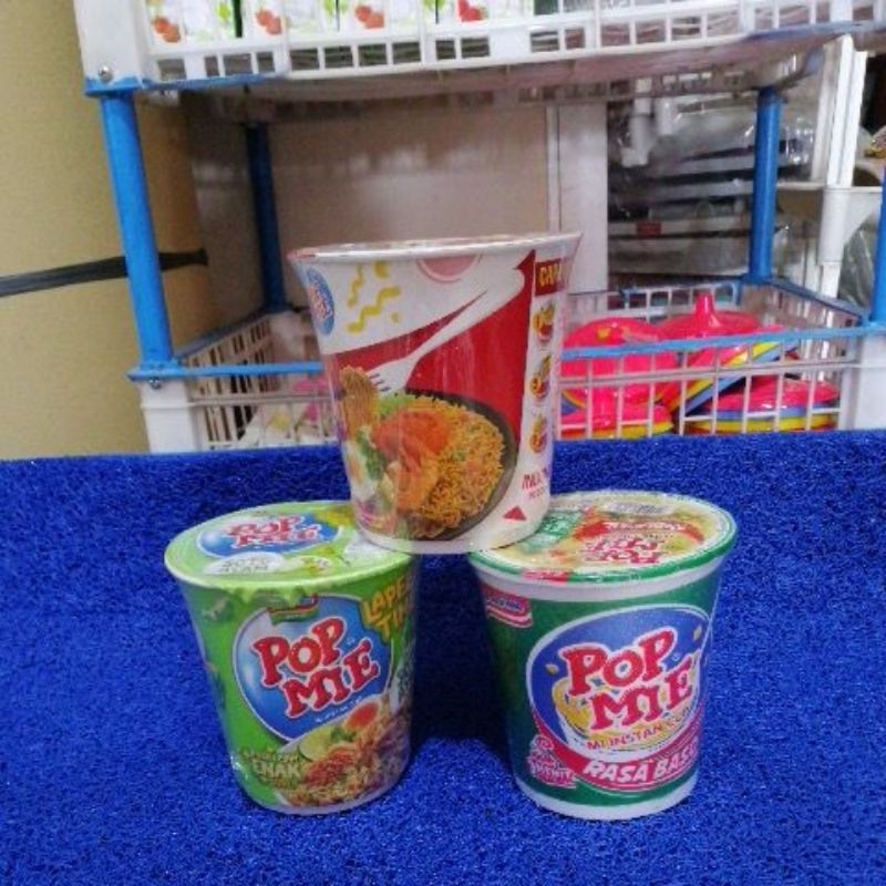 

POP MIE LAPER TIME 3 VARIAN RASA, GORENG, BASO, SOTO AYAM