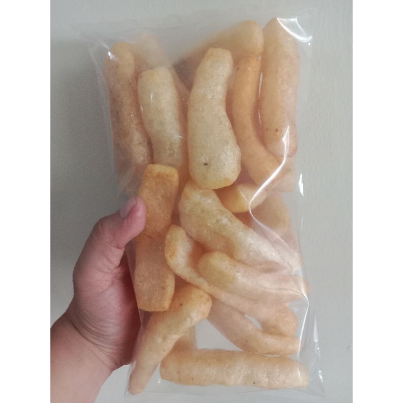 

Rambak kulit sapi 100gr digoreng dengan minyak broco