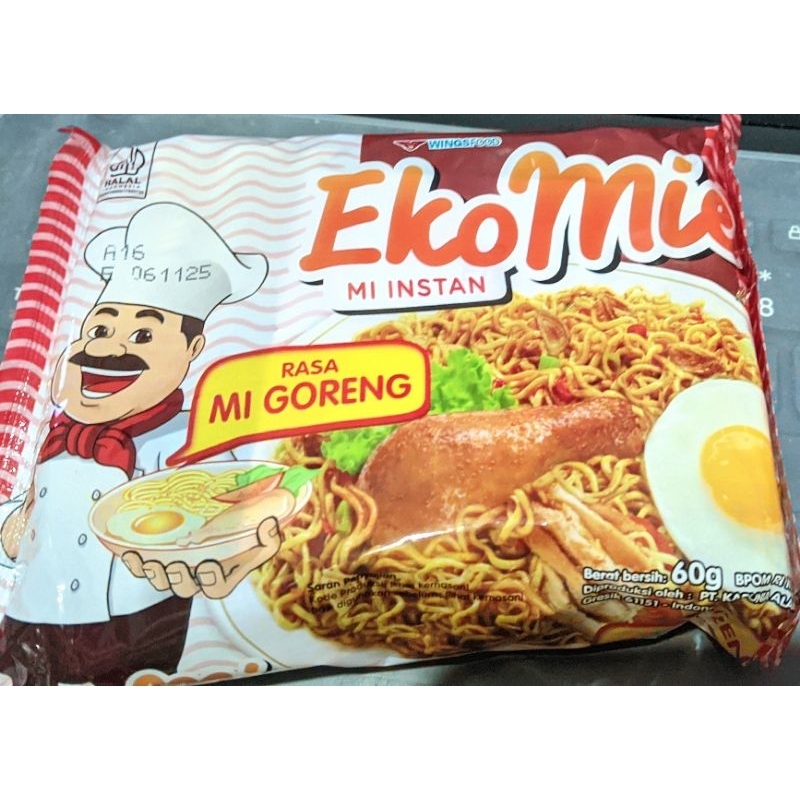 

Ekomie Mie Instan Rasa Mie Goreng 60 gr