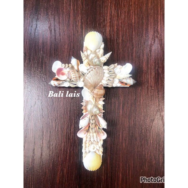 Salib dinding/Salib Kristen/hiasan salib/salib kerang