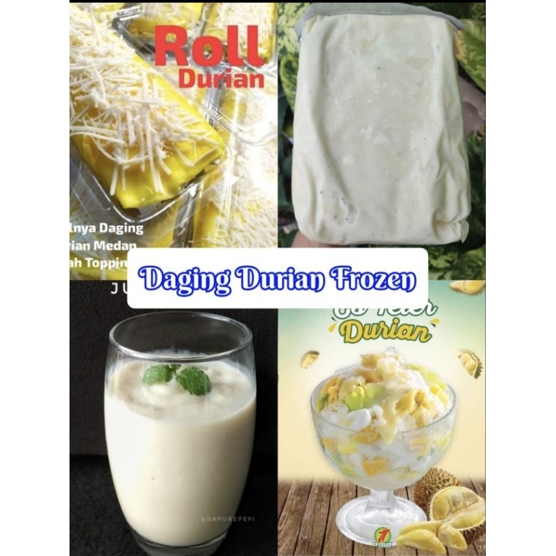 Daging Durian Frozen 1kg