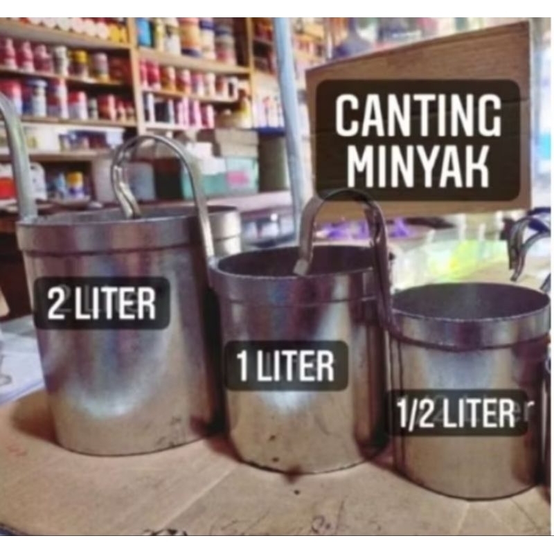 Literan Minyak / Canting Minyak 2 Liter