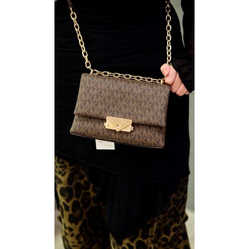 MICHAEL KORS CECE SMALL BROWN