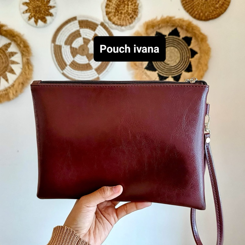 [28 BAGS] POUCH WANITA POUCH POLOS DOMPET MULTIFUNGSI