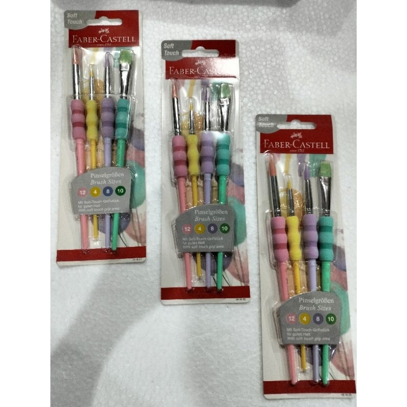 

KUAS SET MERK FABER CASTEL.KUAS SET LUKIS