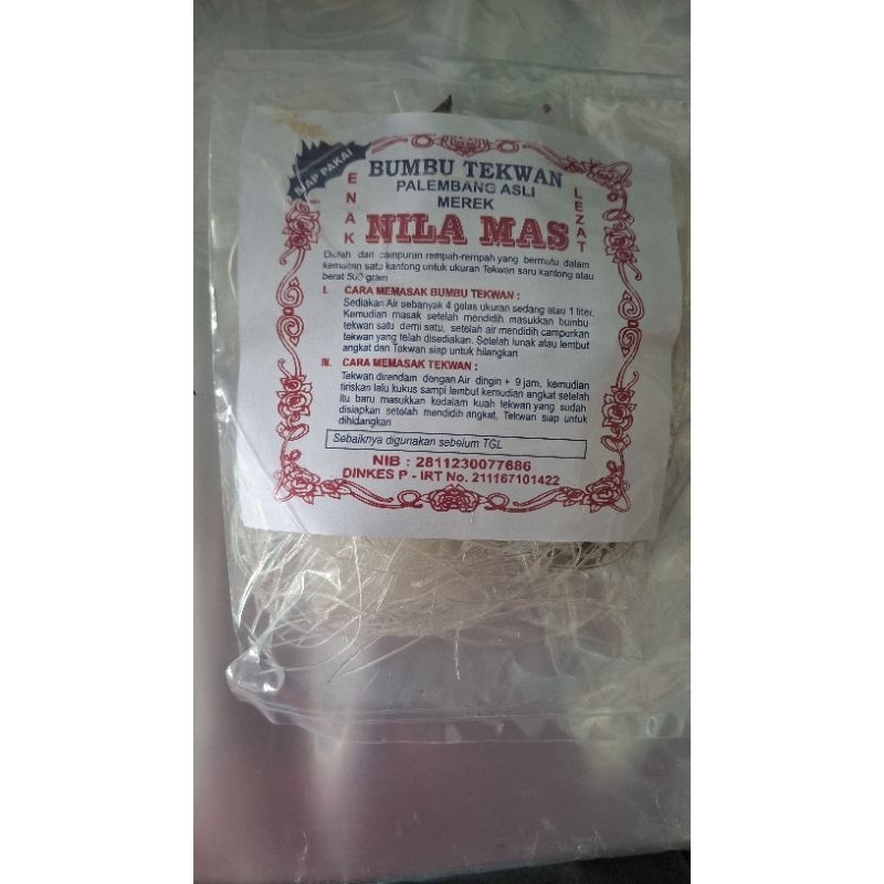 

BUMBU TEKWAN MENTAH