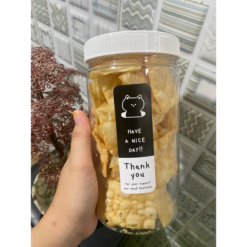 

keripik kulit pangsit original