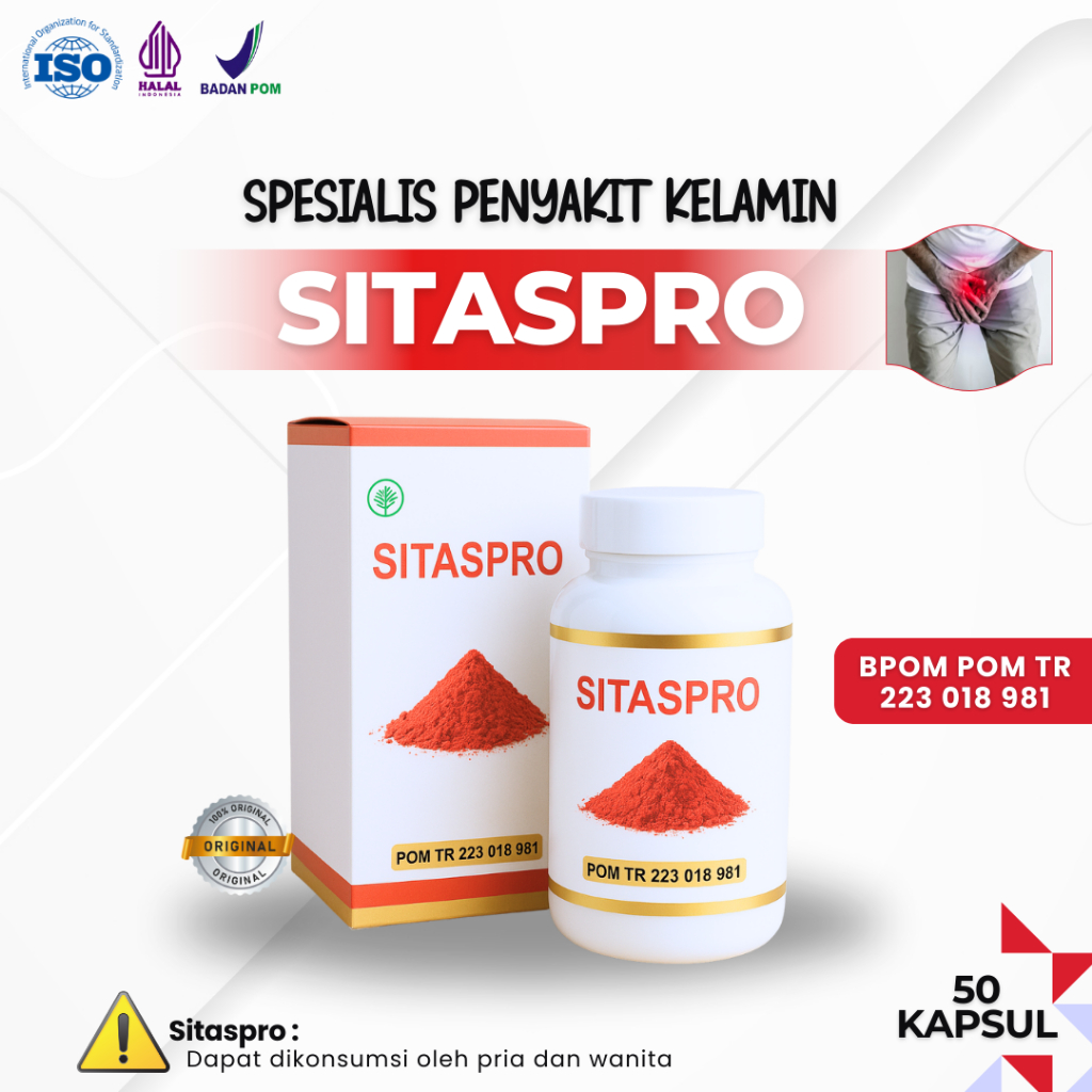 Sitaspro - Obat Sipilis | Raja Singa | Gonore | Kencing Nanah | Kepatil Ampuh Bersertifikat BPOM
