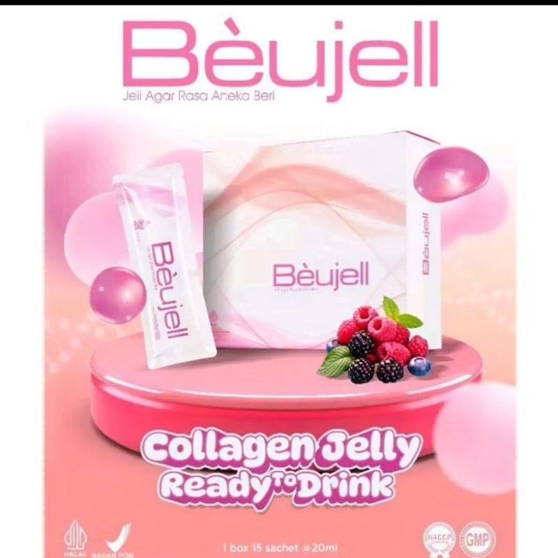 KOLAGEN k-Link BEUJELL ORIGINAL KULIT CANTIK(15 sachet)