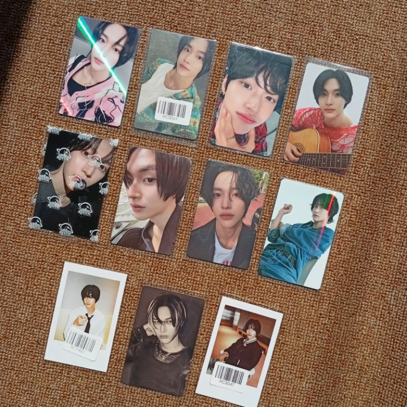 [READY INA] pc photocard riize wonbin gag riizing bbb impossible qq sg24 fs ld pob kms cardi pink hi