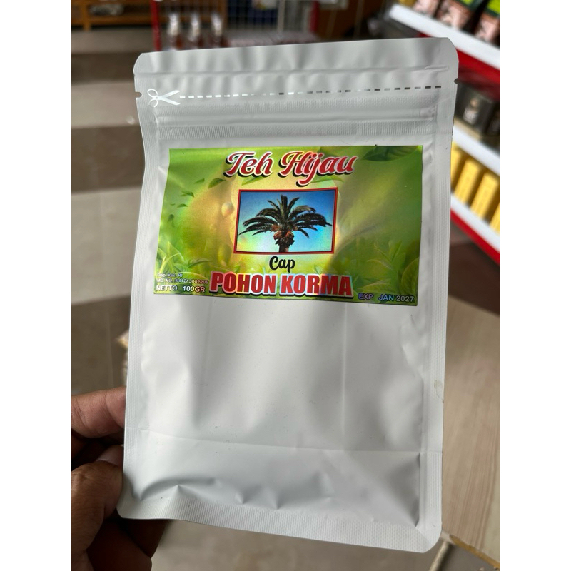 

TEH HIJAU cap POHON KORMA 313 (KEMASAN BARU)