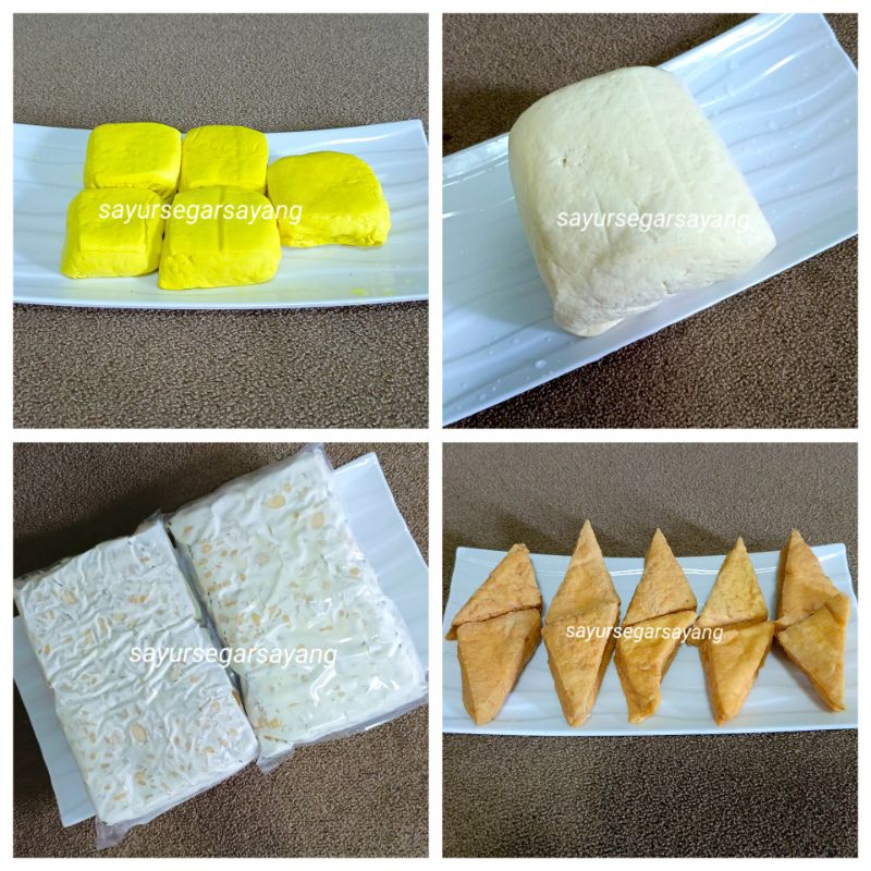 

Tempe Tahu Putih Tahu Kuning Tahu Segitiga Tahu Cokelat