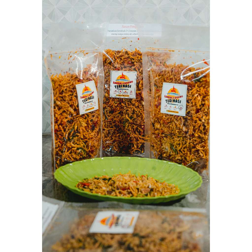 

Gooku 28 Store Stock Sambal Goreng Teri Nasi Premium Pedasnya Bikin Nagih! Sambal Rumahan