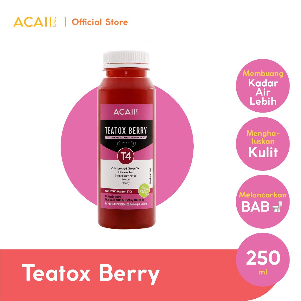 

Acaii Tea Teatox Berry 250ml