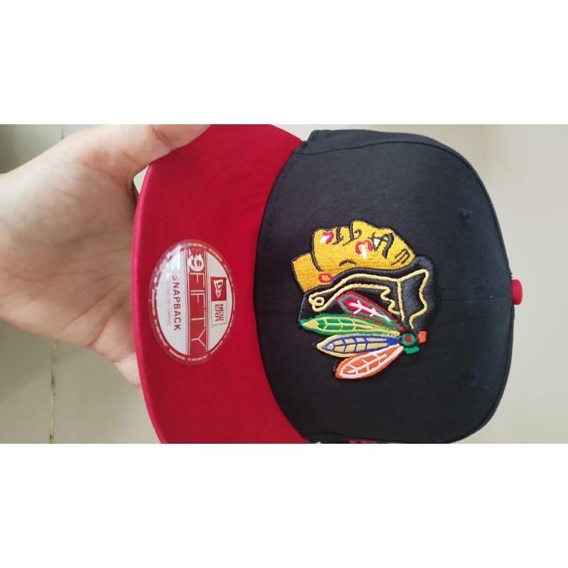 Topi Chicago Blackhawk New Era Original