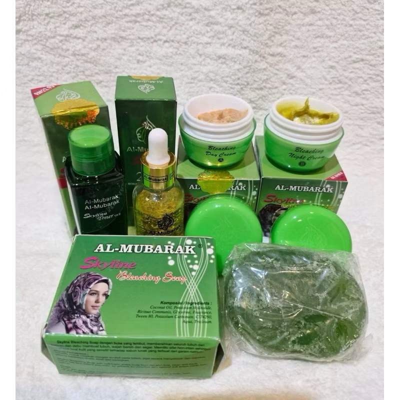 Al-Mubarak Cream Arab Skincare Ecer Satuan Night Day Soap Toner serum