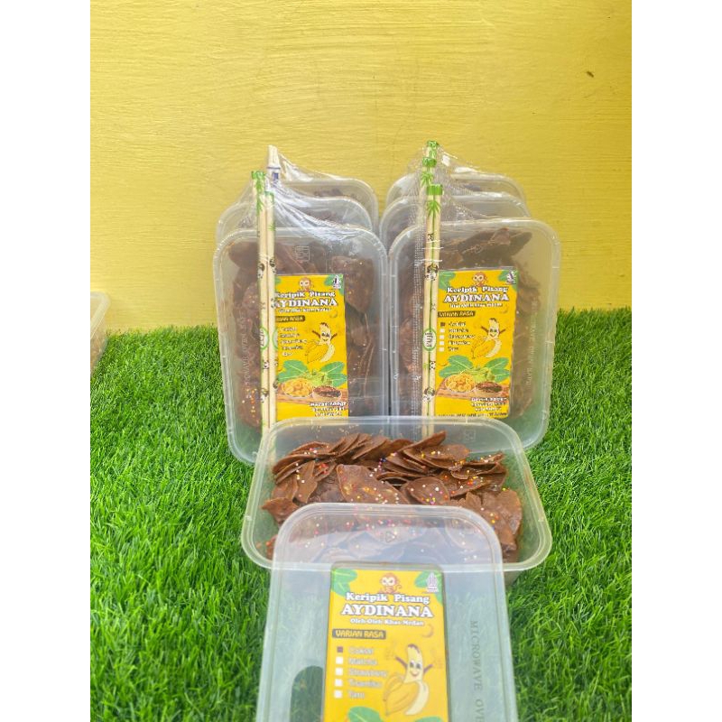 

[READY MEDAN] PAKET BUNDLING 2 BOX KERIPIK PISANG COKELAT 160 G
