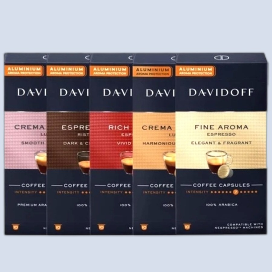 

Nespresso/Davidoff Compatible Coffee Capsules - ESPRESSO 57, DAVIDOFF