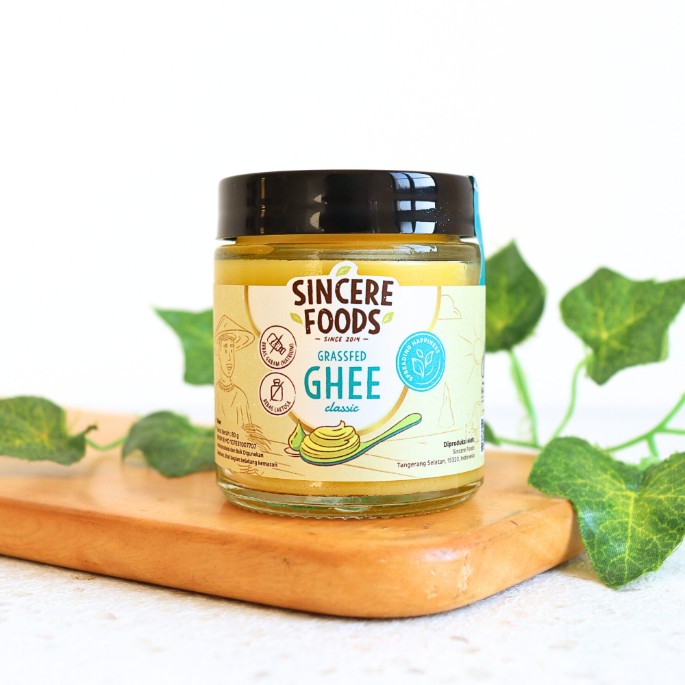 

80g Ghee CLASSIC Grass Fed dh NUMI Naturals - Sincere Foods