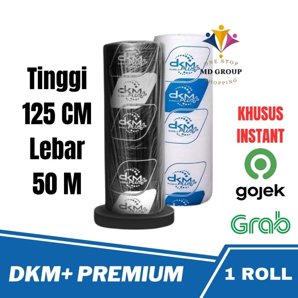 

Bubble Wrap DKM Plus Premium Quality Termurah / Plastik Bubble Wrap Packing Online Shop Per Roll