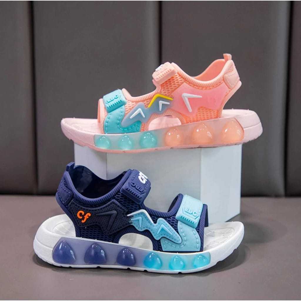 PROMO 5.5 IMPORT Bisa COD - Duakakids Sandal Gunung Anak Laki-laki & Perempuan Sport Sepatu Sandal F