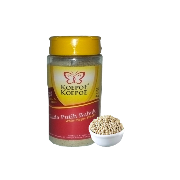 

Koepoe Koepoe Lada Putih Bubuk 85 gr merica