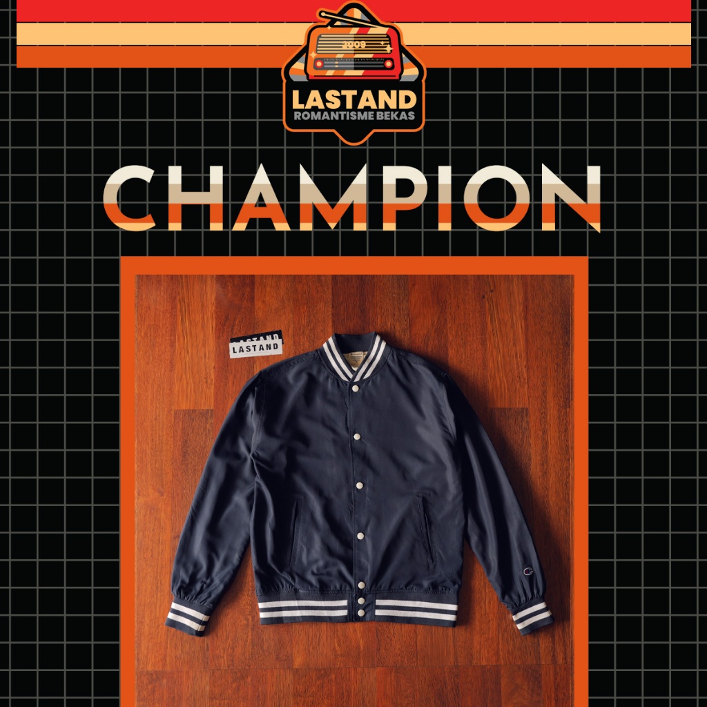 Jaket Varsity Champion