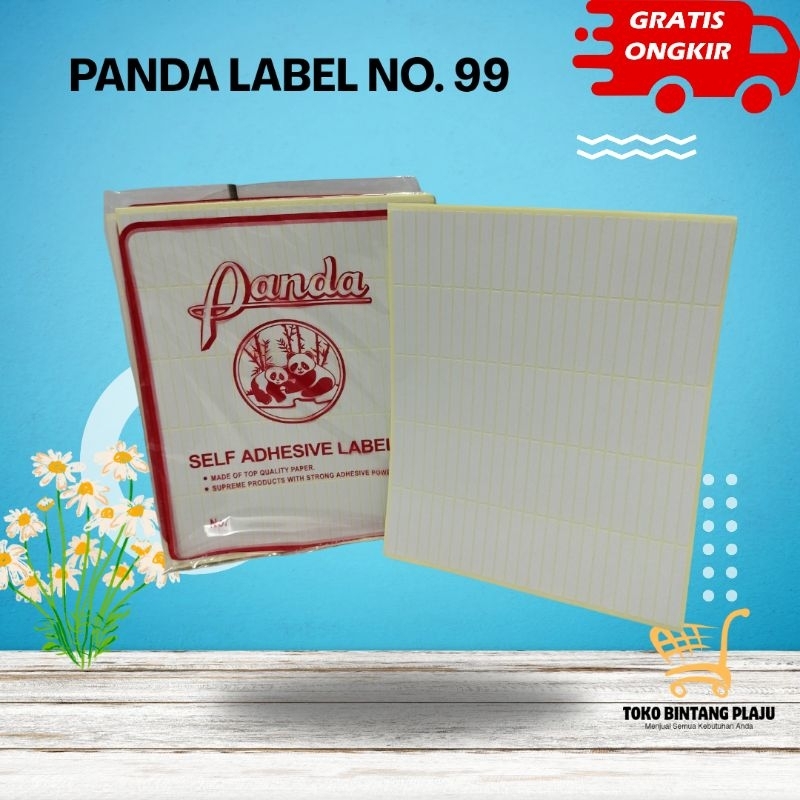 

LABEL 99 MERK PANDA