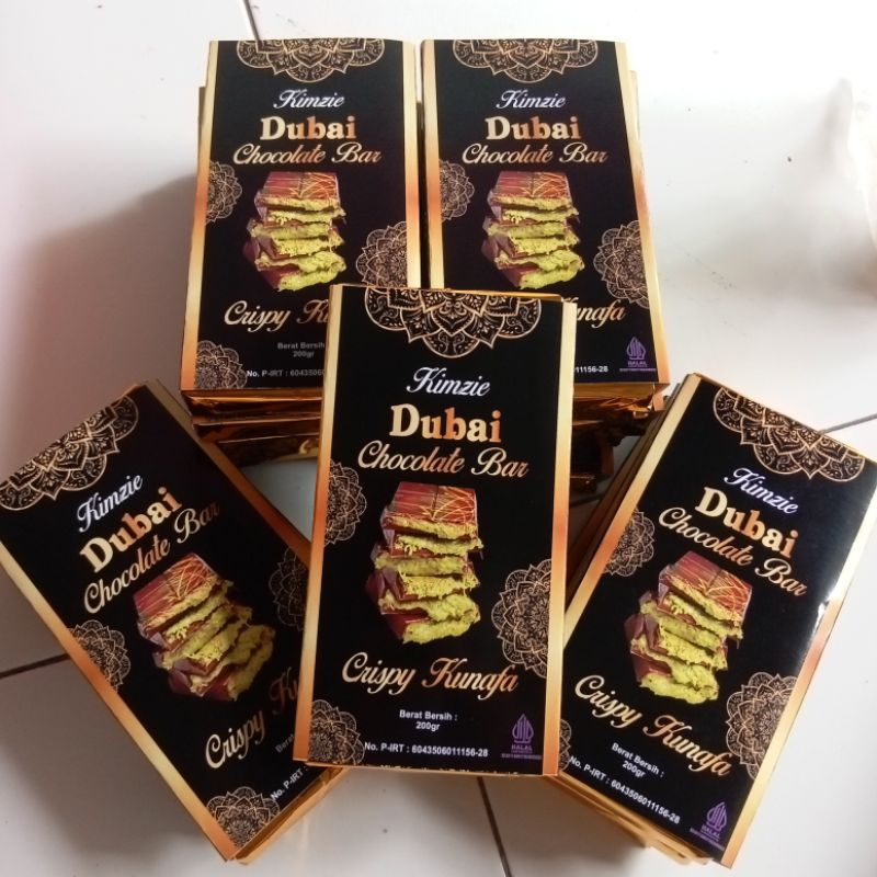 

Kimzie Coklat Dubai 200G rasa Original Macha
