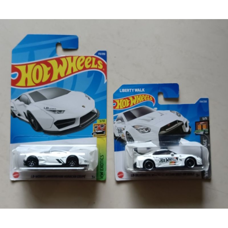 Hotwheels LBWK putih