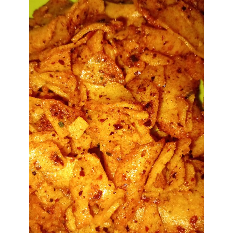 

keripik moring cimol goreng