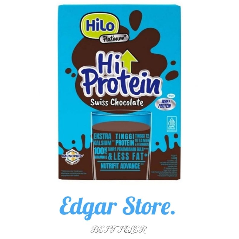 

MURAH HILO PLATINUM SWISS CHOCOLATE HI PROTEIN 420g