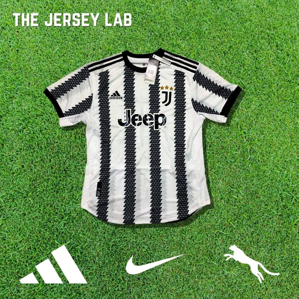 Jersey Sepak Bola Juventus Home PIayer Isu 2022-2023