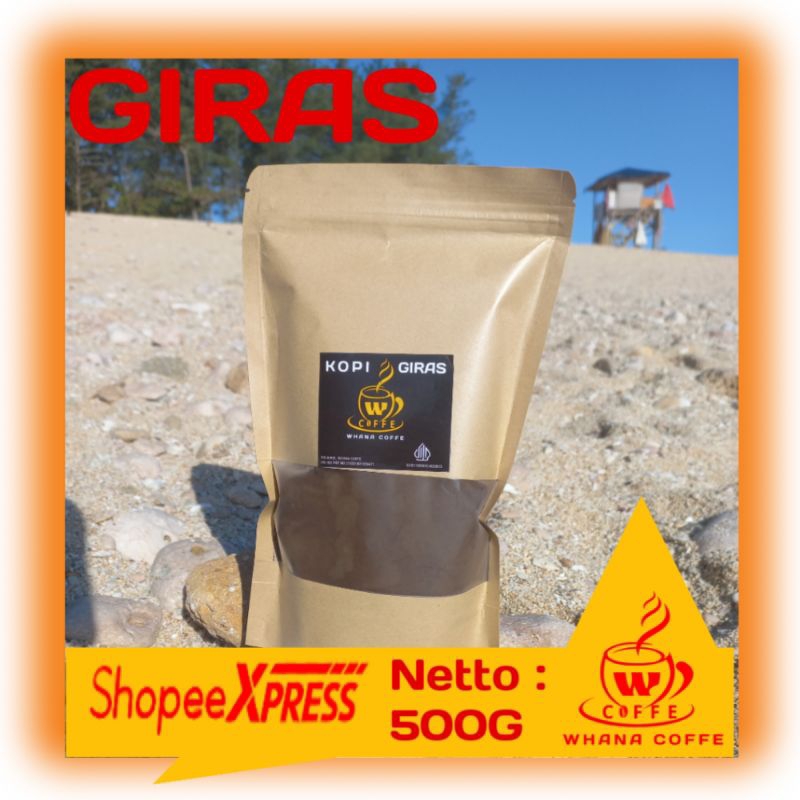 

Kopi bubuk Giras 500g murah, mantap terlaris termurah berkualitas cocok untuk warkop