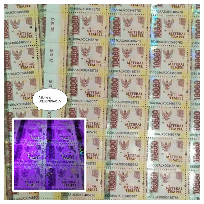 

MATERAIPOS 10000 Asli METERAI10000