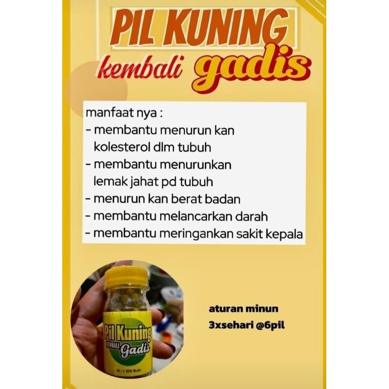 PIL GADIS KUNING