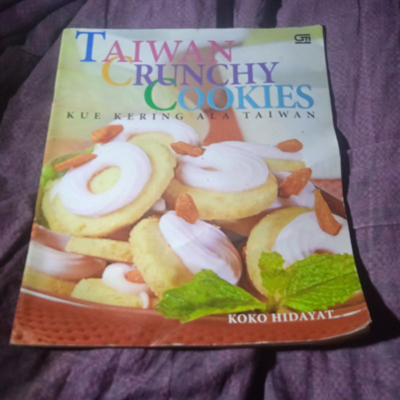 buku Taiwan Crunchy Cookies, Kue kering Ala Taiwan, buku original