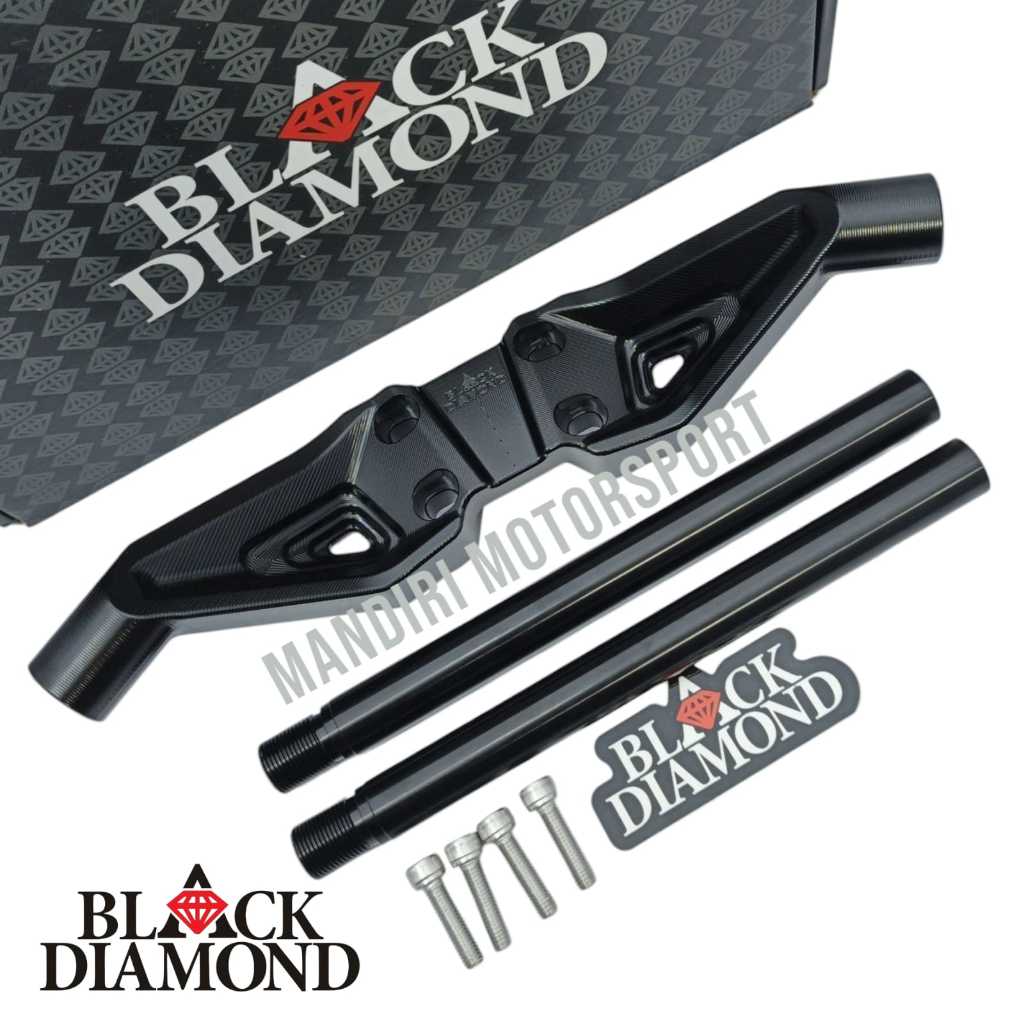 Stang Raiser Honda PCX 160 / PCX 150 Full CNC Original Black Diamond Best Quality