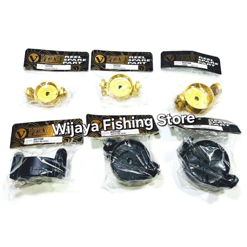 Sparepart Reel Pancing Viking Rotar Rotor Black 5035 5040 5050 5060 5070 5080