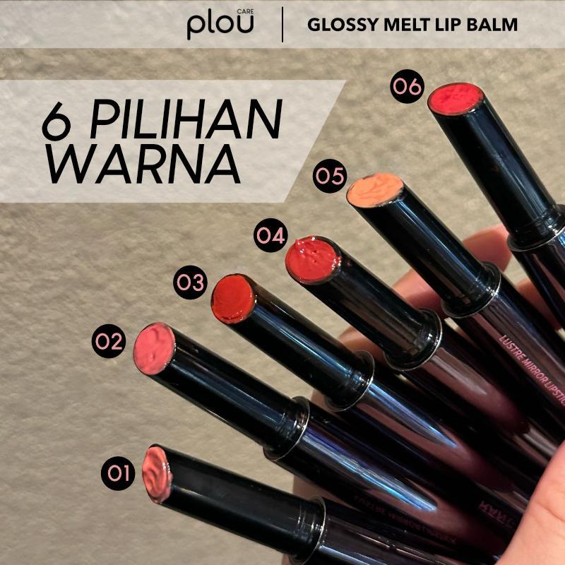 HERORANGE Lip Balm Glossy Melt 6 Warna Pilihan