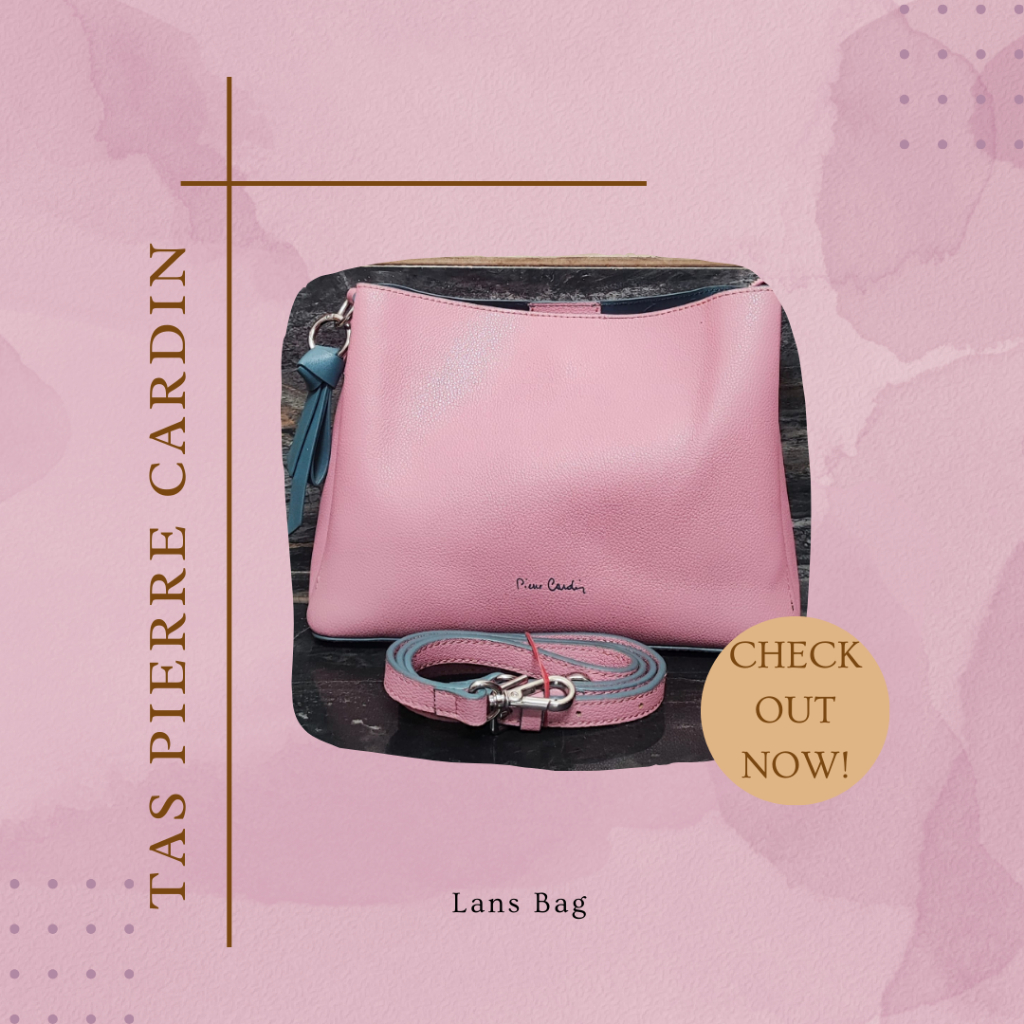 Tas Pierre Cardin Pink Ori Preloved