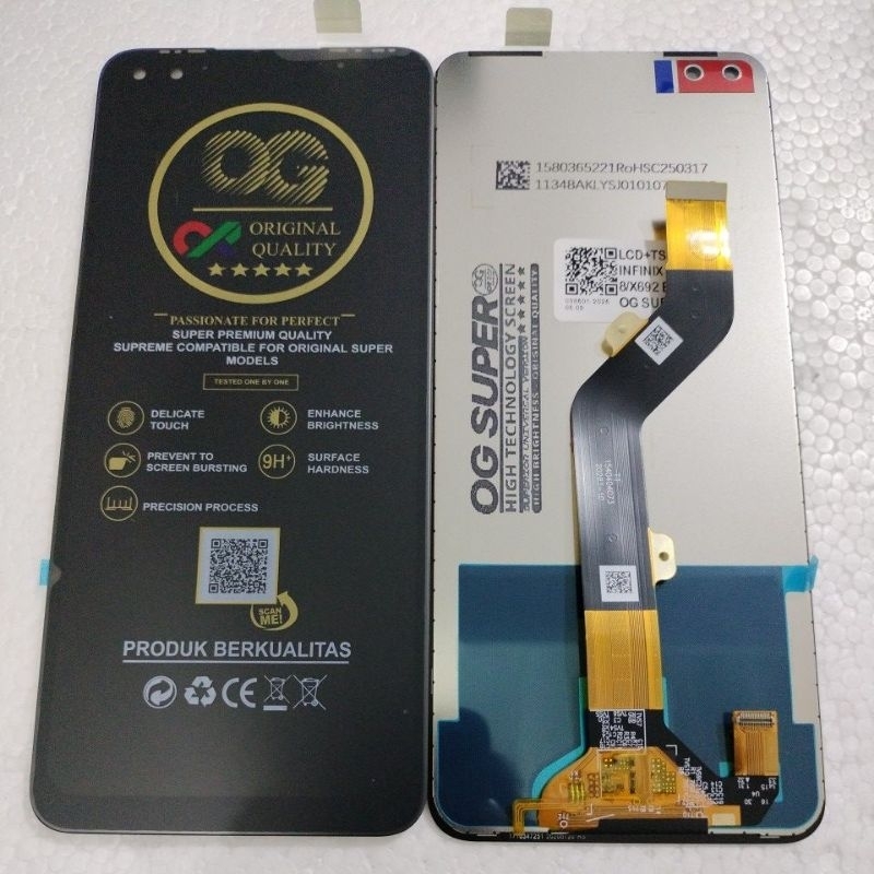 lcd infinix not8/ not 8/x692/x691