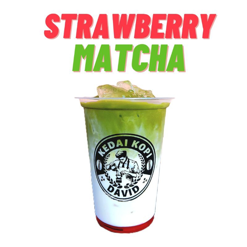 

Ice Strawberry Matcha