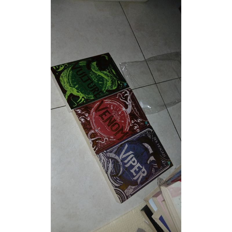 PAKET NOVEL FANTASI VIPER VENOM VULTURE BEX HOGAN