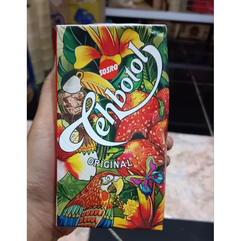 

teh botol sosro kotak kemasan 300 ml / 330 ml