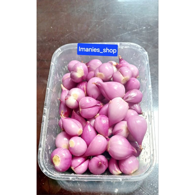 

Bawang Merah brebes Kupas murah bersih 500gram 1000gr 1kg