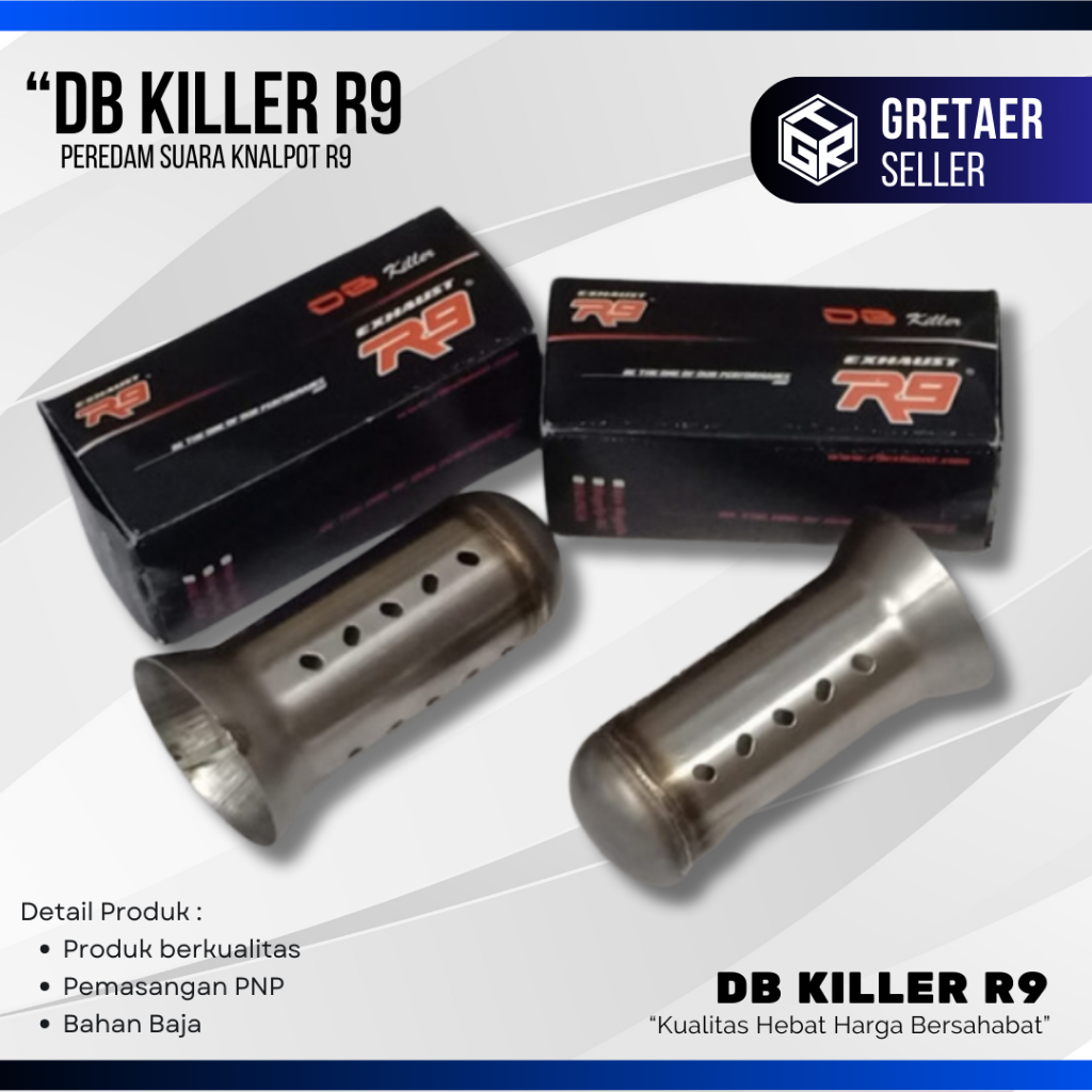 NEW PRODUCT UNIVERSAL DB KILLER PEREDAM SUARA KNALPOT RACING INLET 50-51MM WRX R9 DBS CLD AKRAPOVIC