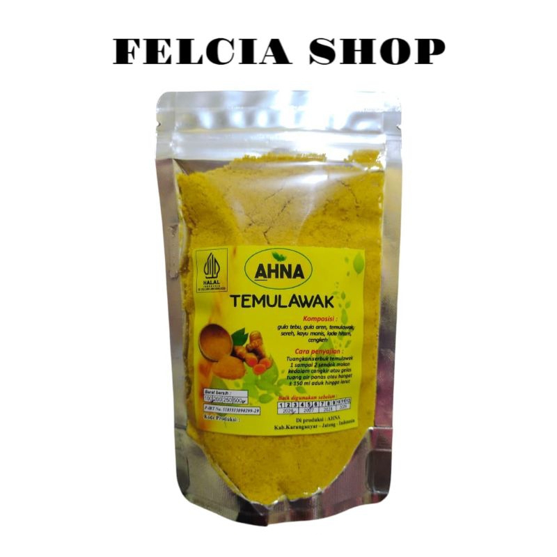 

Temulawak AHNA Minuman Serbuk Instan Temulawak 100gr